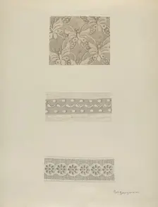 Lace, 1940. Creator: Carl Buergerniss