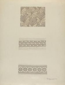 Lace, 1940. Creator: Carl Buergerniss