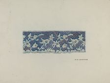 Lace Trim, 1935/1942. Creator: Walter W. Jennings