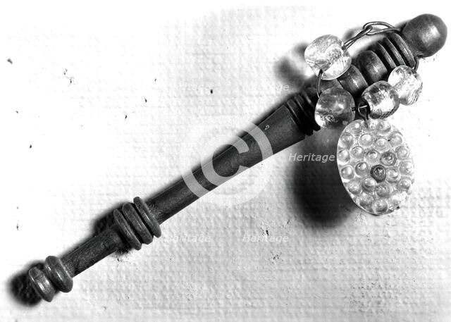 Lace Bobbin, England, 19th century. Creator: Unknown.