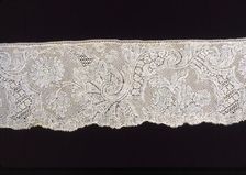 Lace Borders, Valenciennes, Mid-18th century. Creator: Unknown