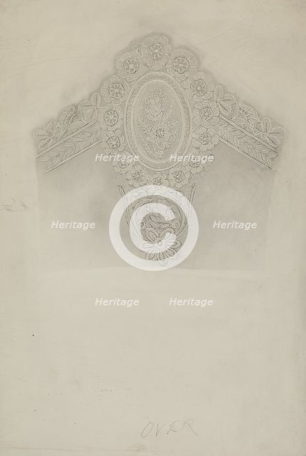 Lace Collar, 1935/1942. Creator: Richard Whitaker.
