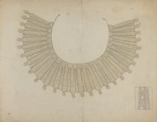 Lace Collar, c. 1937. Creator: Grace Halpin