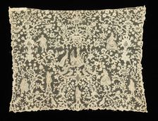 Lace, Flemish, 1720-40. Creator: Unknown