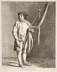 Laces Peddler, 1738. Creator: Caylus, Anne-Claude-Philippe de