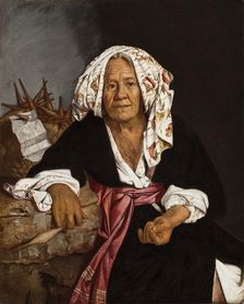 Lachesis, c 1650-1660. Creator: Bellotti; Pietro (1625-1700)