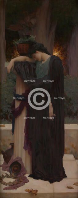 Lachrymae, 1894-95. Creator: Frederic Leighton.