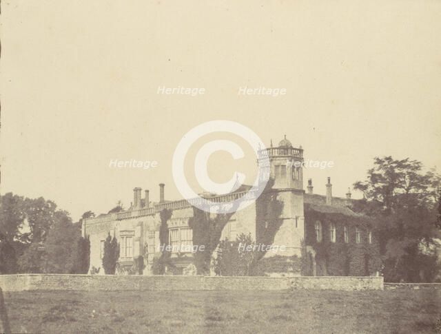 Lacock Abbey, 1850s. Creator: Unknown.