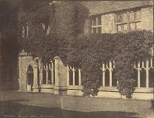 Lacock Abbey, Cloisters, September 12, 1855 [?], September 12, 1855 [?]. Creator: Unknown
