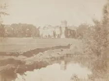 Lacock Abbey in Wiltshire, before September 1844. Creator: William Henry Fox Talbot