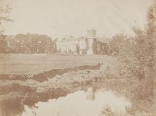 Lacock Abbey in Wiltshire, before September 1844. Creator: William Henry Fox Talbot
