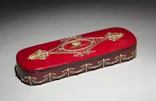 Lacquer Box, c. 1890. Creator: House of Fabergé (Russian, 1842-1918); Factory N. Lukutin (Russian)