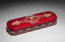 Lacquer Box, c. 1890. Creator: House of Fabergé (Russian, 1842-1918); Factory N. Lukutin (Russian)