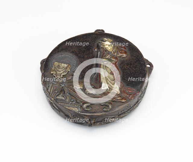 Lacquer box, Edo period or Meiji era, 19th century. Creator: Unknown.