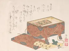 Lacquer Box for Clothes, 19th century., 19th century. Creator: Shinsai