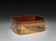 Lacquered Box, 1800s. Creator: Unknown