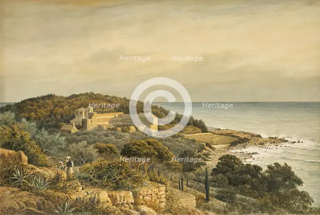 Lacroma in Dalmatia, 1880. Creator: Anton Perko.