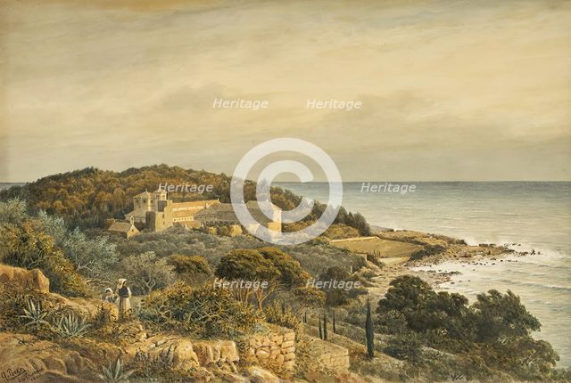 Lacroma in Dalmatia, 1880. Creator: Anton Perko.