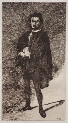 Lacteur tragique. Creator: Edouard Manet (French, 1832-1883)