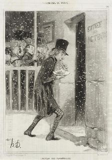 L'Acteur des Funambules, 1842. Creator: Honore Daumier