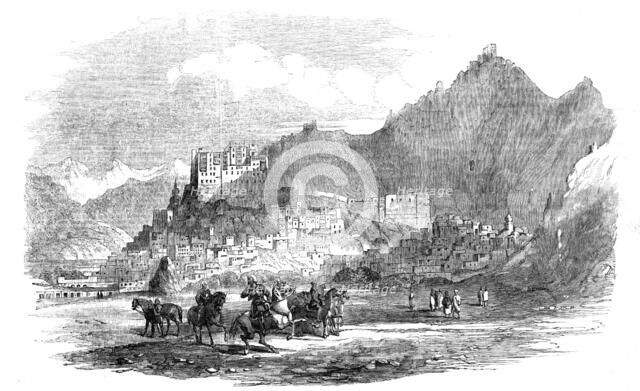 Ladak, the Capital of Little Thibet: Party of Punjaub Irregulars, 1857. Creator: Unknown.