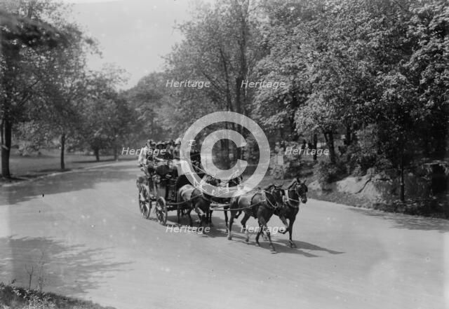 Ladies' 4-in-hand-club, between c1910 and c1915. Creator: Bain News Service.