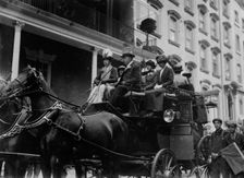 Ladies 4-in-hand-club [Harriet Alexander driving], between c1910 and c1915. Creator: Bain News Service