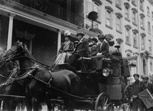Ladies 4-in-hand-club [Harriet Alexander driving], between c1910 and c1915. Creator: Bain News Service