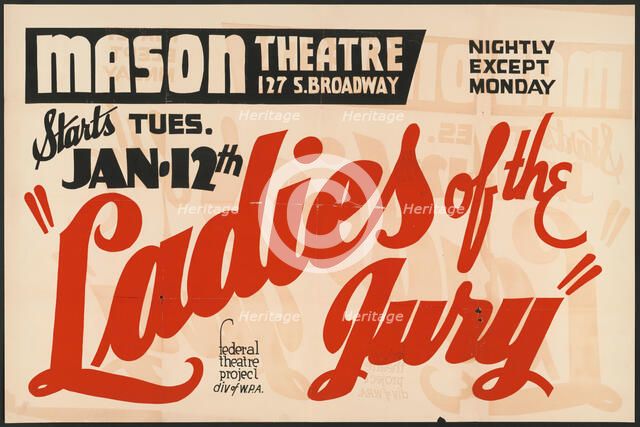 Ladies of the Jury, Los Angeles, 1937. Creator: Unknown.