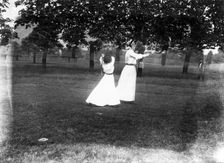 Ladies on the golf links, Bulwell Hall Park, Nottingham, Nottinghamshire, 1910