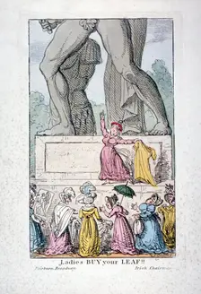 Ladies buy your leaf! c1822. Artist: Anon