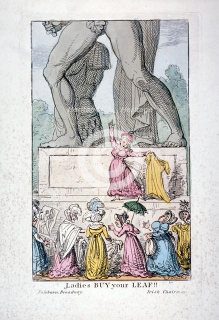 'Ladies buy your leaf!', c1822.                  Artist: Anon