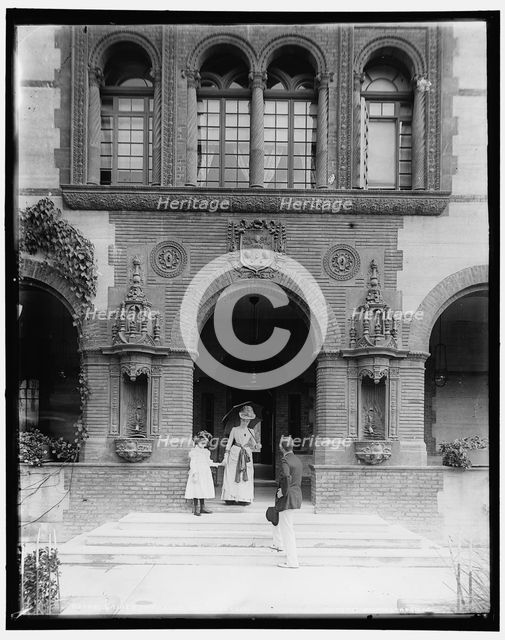 Ladies entrance, Ponce de Leon, between 1880 and 1897. Creator: William H. Jackson.