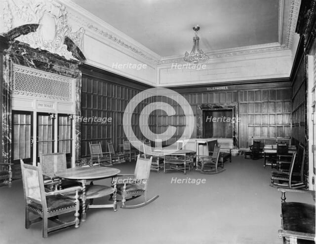 Ladies' room, Grand Central Terminal, N.Y. Central Lines, New York, c.between 1910 and 1920. Creator: Unknown.