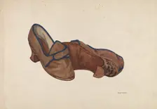 Ladies Slippers, c. 1939. Creator: Frank McEntee