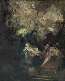 L'Adoration des bergers. Creator: Jean-Baptiste Carpeaux