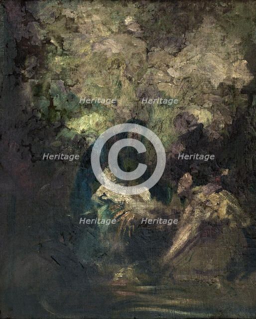 L'Adoration des bergers. Creator: Jean-Baptiste Carpeaux.