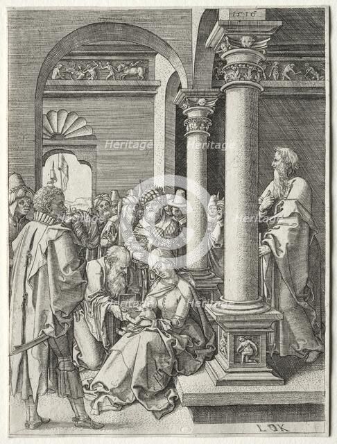 LAdoration des Rois, 1516. Creator: Ludwig Krug (German, 1490-1532).