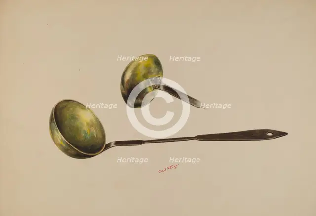 Ladle, 1938. Creator: Charles Moss.
