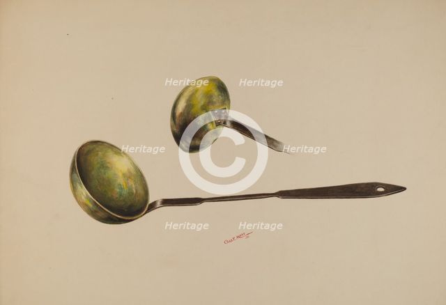 Ladle, 1938. Creator: Charles Moss.
