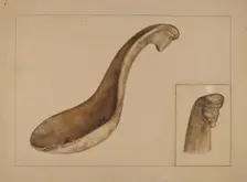 Ladle, c. 1936. Creator: Angelo Bulone