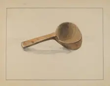 Ladle, c. 1936. Creator: Yolande Delasser