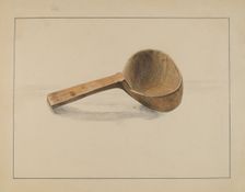 Ladle, c. 1936. Creator: Yolande Delasser