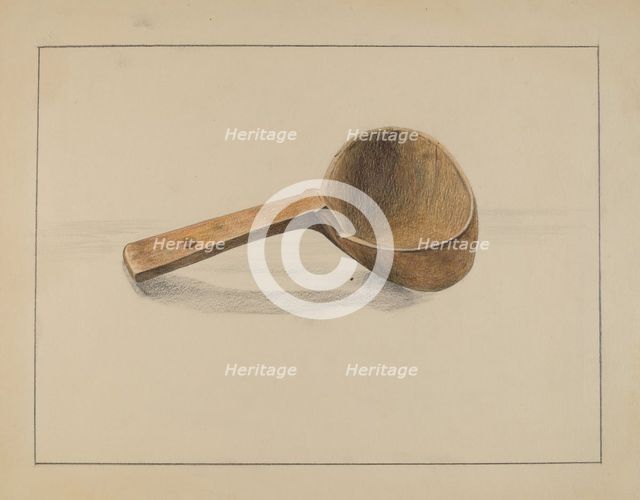 Ladle, c. 1936. Creator: Yolande Delasser.