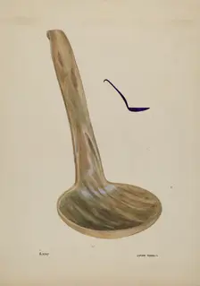 Ladle, c. 1937. Creator: Lyman Young