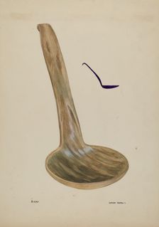 Ladle, c. 1937. Creator: Lyman Young