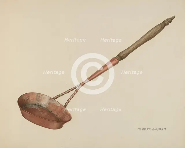 Ladle, c. 1939. Creator: Charles Garjian.