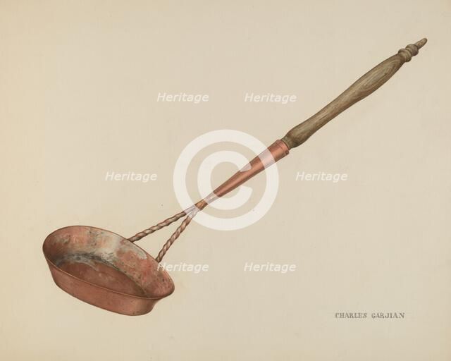 Ladle, c. 1939. Creator: Charles Garjian.