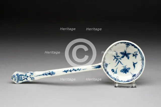 Ladle, Worcester, c. 1760. Creator: Royal Worcester.