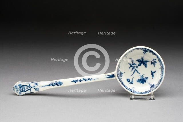 Ladle, Worcester, c. 1760. Creator: Royal Worcester.